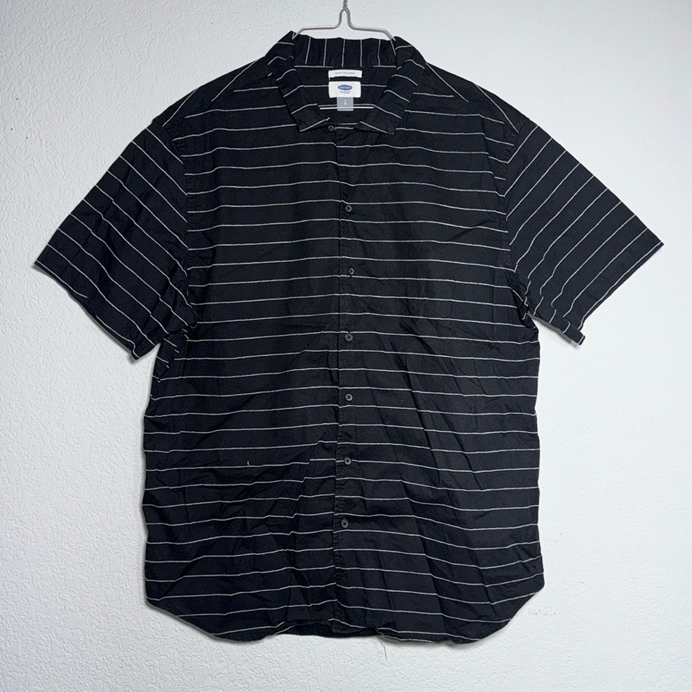 Men’s Striped Button Down Shirt